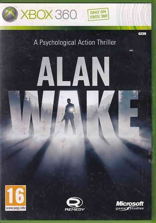 Alan Wake - XBOX 360 (B Grade) (Genbrug)